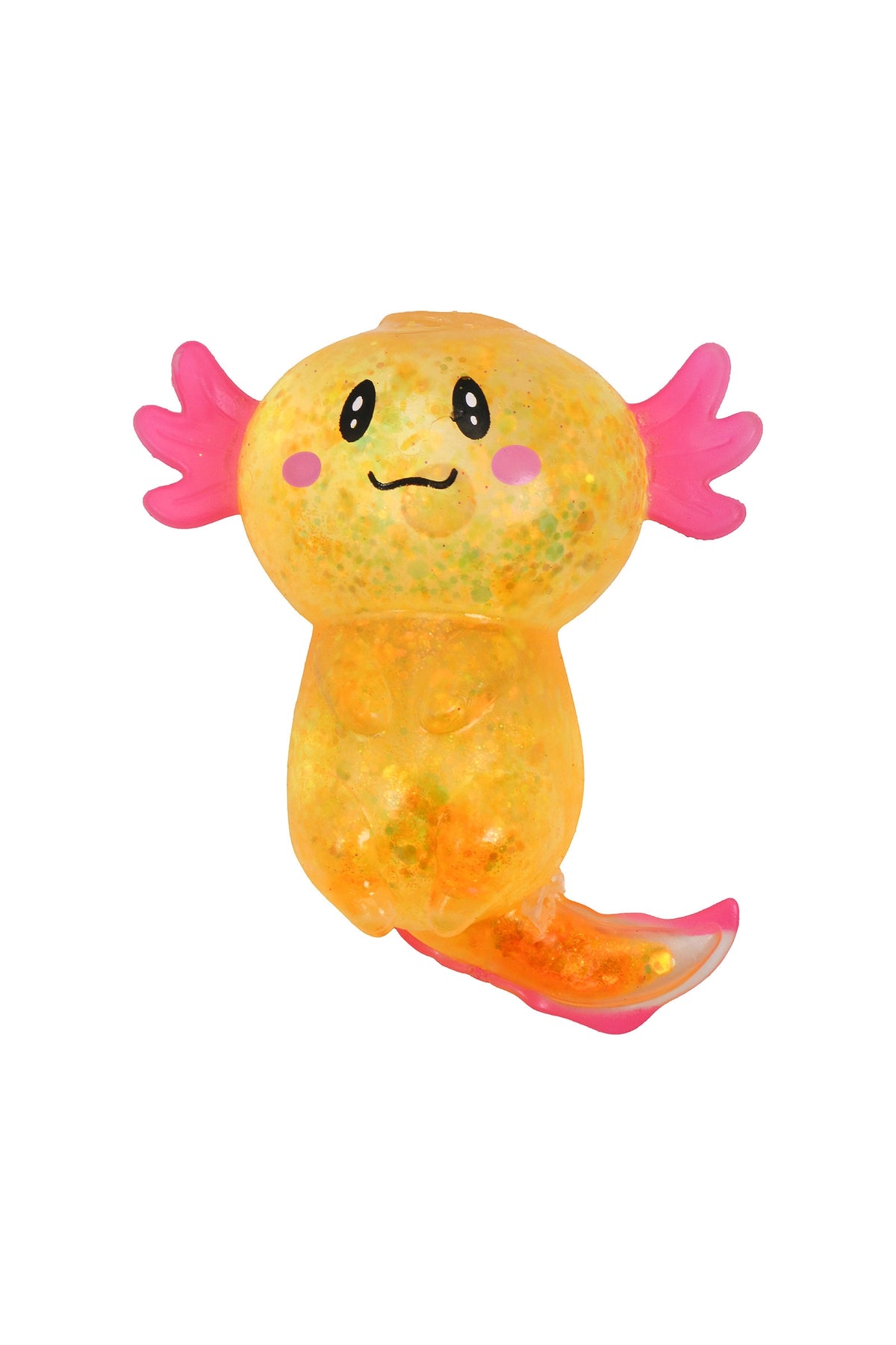 Axolotl Glittery Maltose Thick Putty Filled Squishy