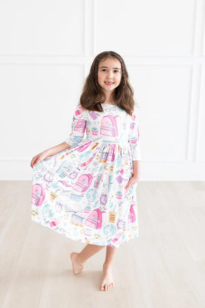 Mila & Rose - School is Cool Pocket Twirl Dress