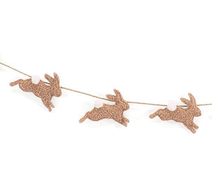 Jute Bunny Garland