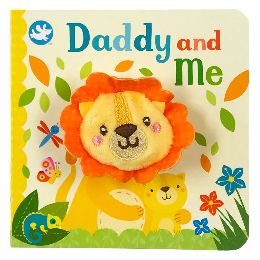 Daddy and Me Puppet Book by Cottage Door Press featuring colorful illustrations and puppets for interactive reading.