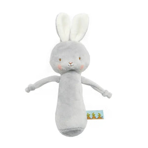 Bunnies By the Bay - Friendly Chime Rattle - Gray Bunny