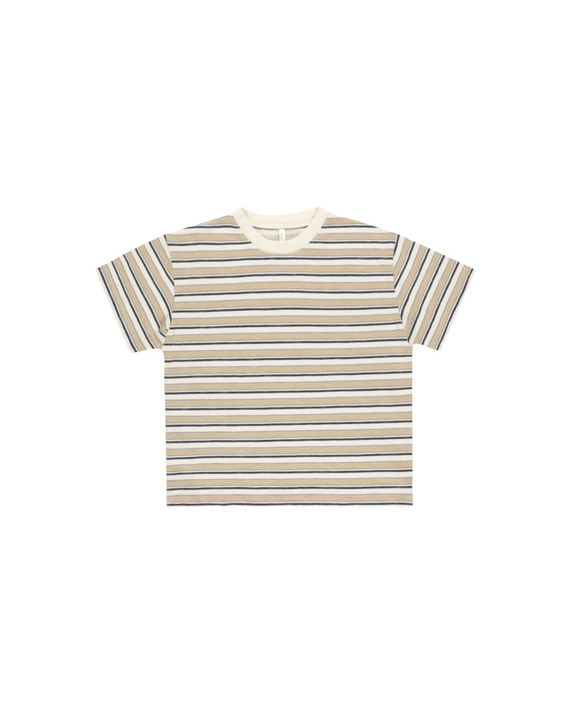 Rylee & Cru - Blue Vintage Stripe Relaxed Tee