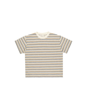 Rylee & Cru - Blue Vintage Stripe Relaxed Tee