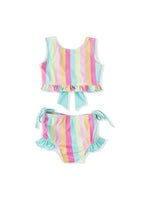 Swoon Baby - Rainbow Stripe Two Piece Swim