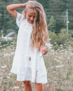 Lele for Kids - Belissima Bella Dress- White