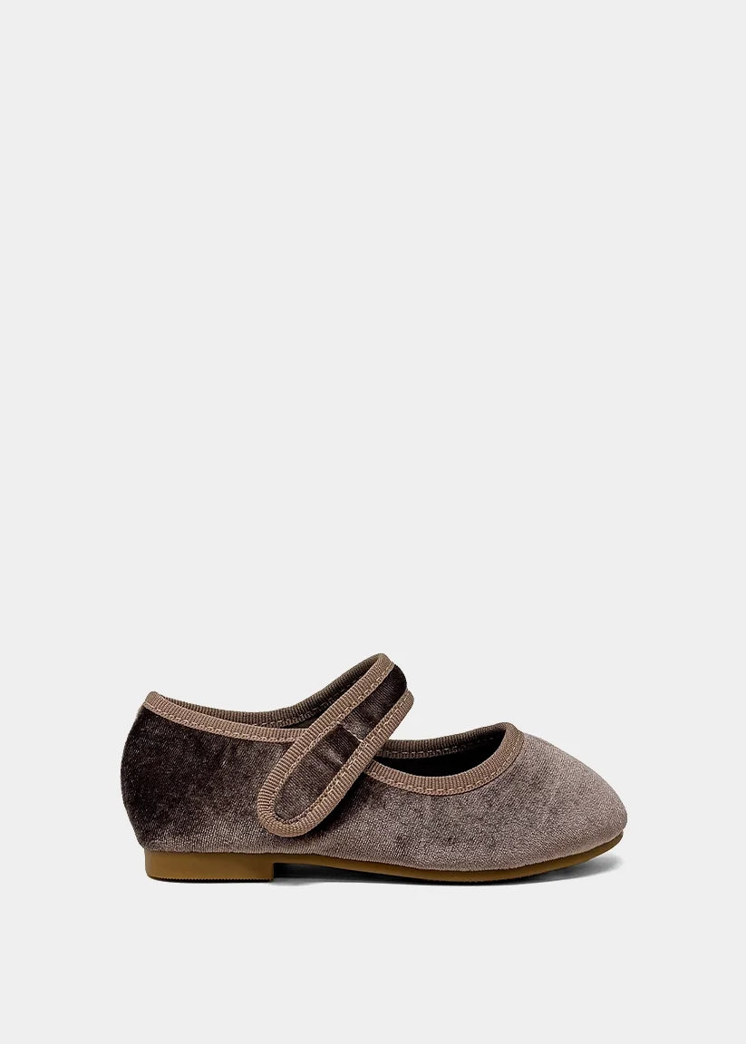 Taupe Velvet Arya Mini