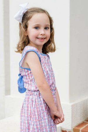 James & Lottie - Patriotic Knit Kristin Knot Dress