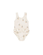 Rylee & Cru - Sailboats Skirted One Piece