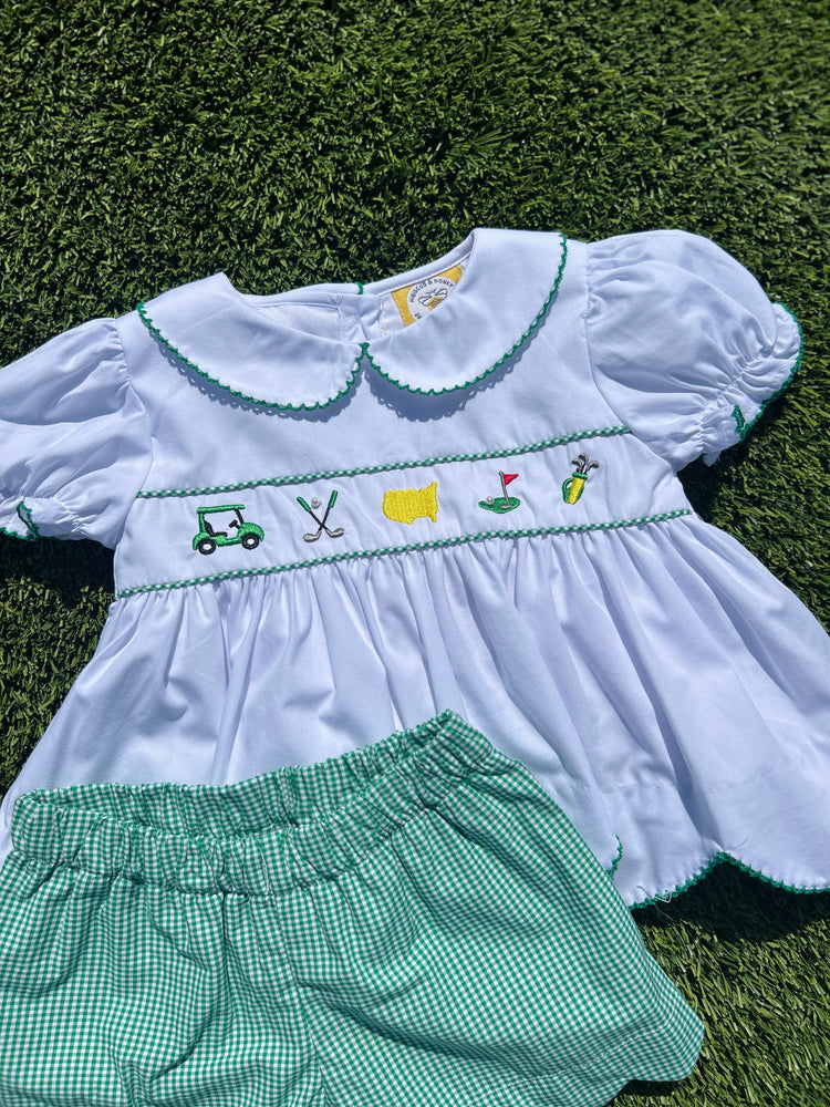 
            
                Load image into Gallery viewer, Hibiscus &amp;amp; Honey - Par-Tee Woven Girls Short Set
            
        
