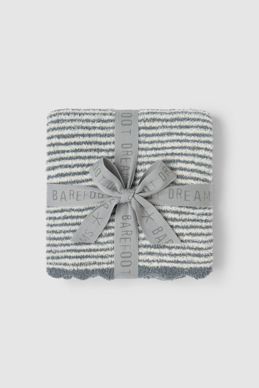 CozyChic® Stripe Scallop Receiving Blanket