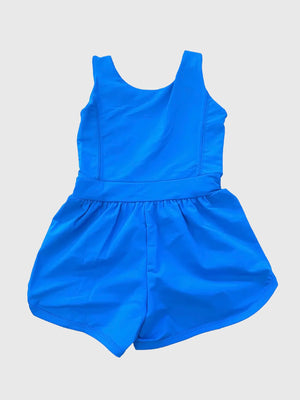 James & Lottie - Turquoise Athleisure Romper BE