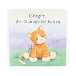 Jellycat - Ginger, The Courageous Kitten Book