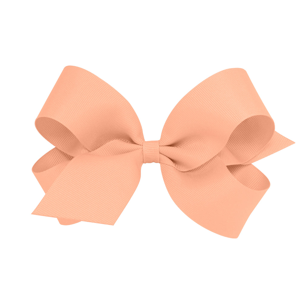 
            
                Load image into Gallery viewer, Wee Ones - Medium Classic Grosgrain Hair Bow (Plain Wrap)
            
        
