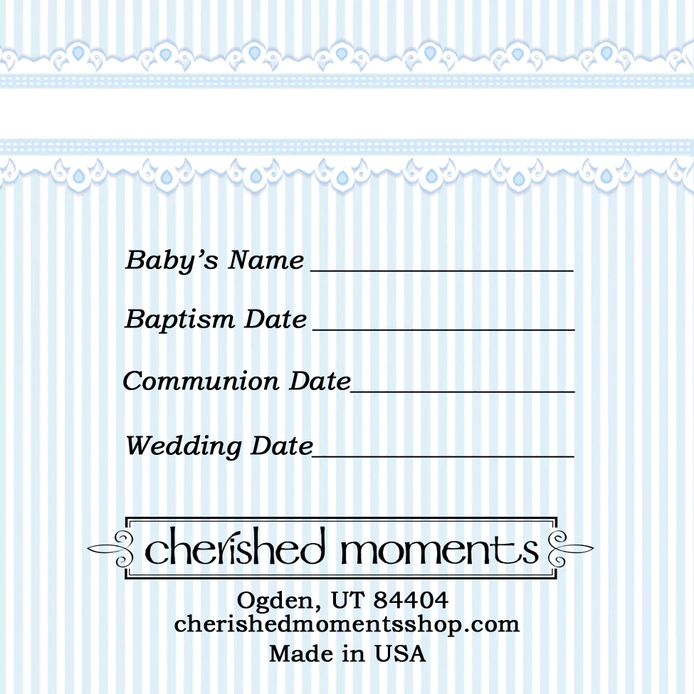 Cherished Moments - Boy's Baptism to Bride® Sterling Silver Baptism Bracelet