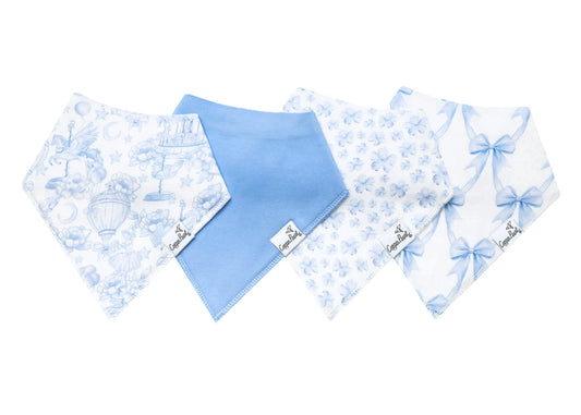 Vintage Carnival Baby Bandana Bibs