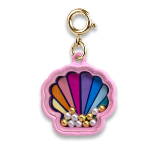 Charm It! - Gold Shell Shaker Charm