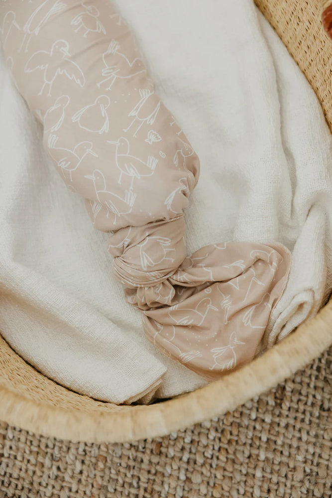 Copper Pearl - Knit Swaddle - Sandy