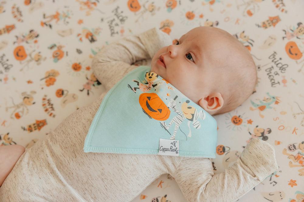 Copper Pearl - Mickey Mouse's Boo Bash Bib Set