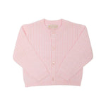 The Beaufort Bonnet Company - Palm Beach Pink Cambridge Cardigan