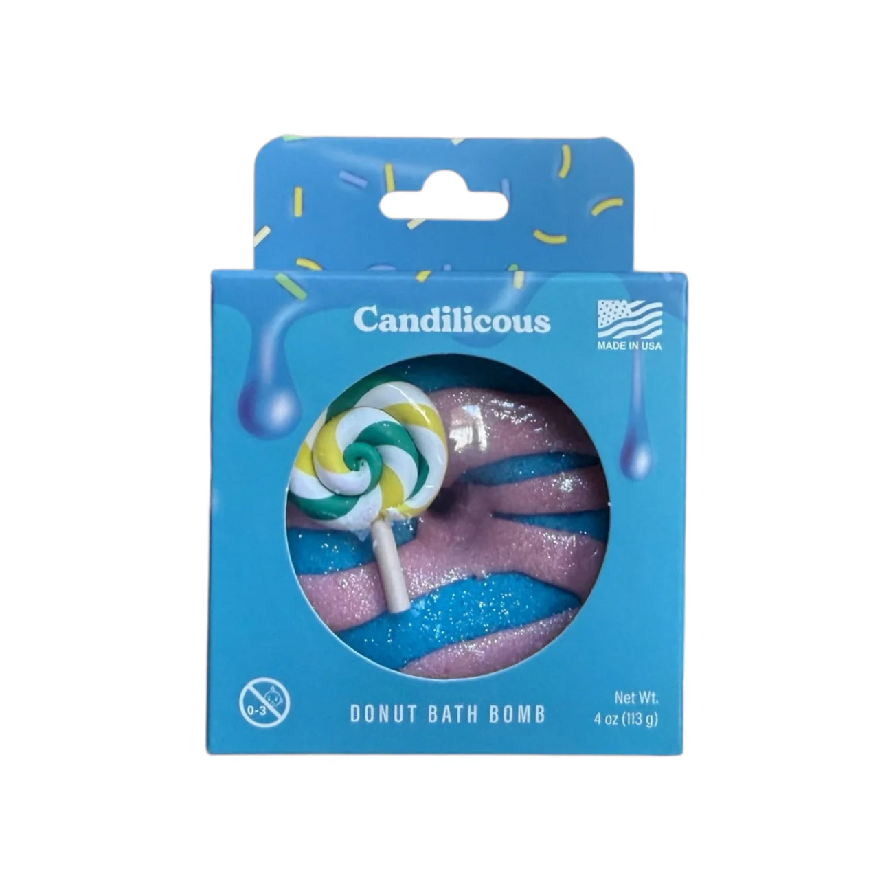 Candilicious Donut Prize Bath Bomb