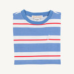 The Beaufort Bonnet Company - Carter Crewneck - Barbados/RichmondRed/ White Stripe/WAW