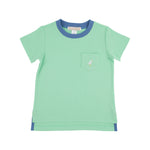 The Beaufort Bonnet Company - Carter Crewneck - Pocket - Grace Bay Green/Barbados Blue/Multicolor