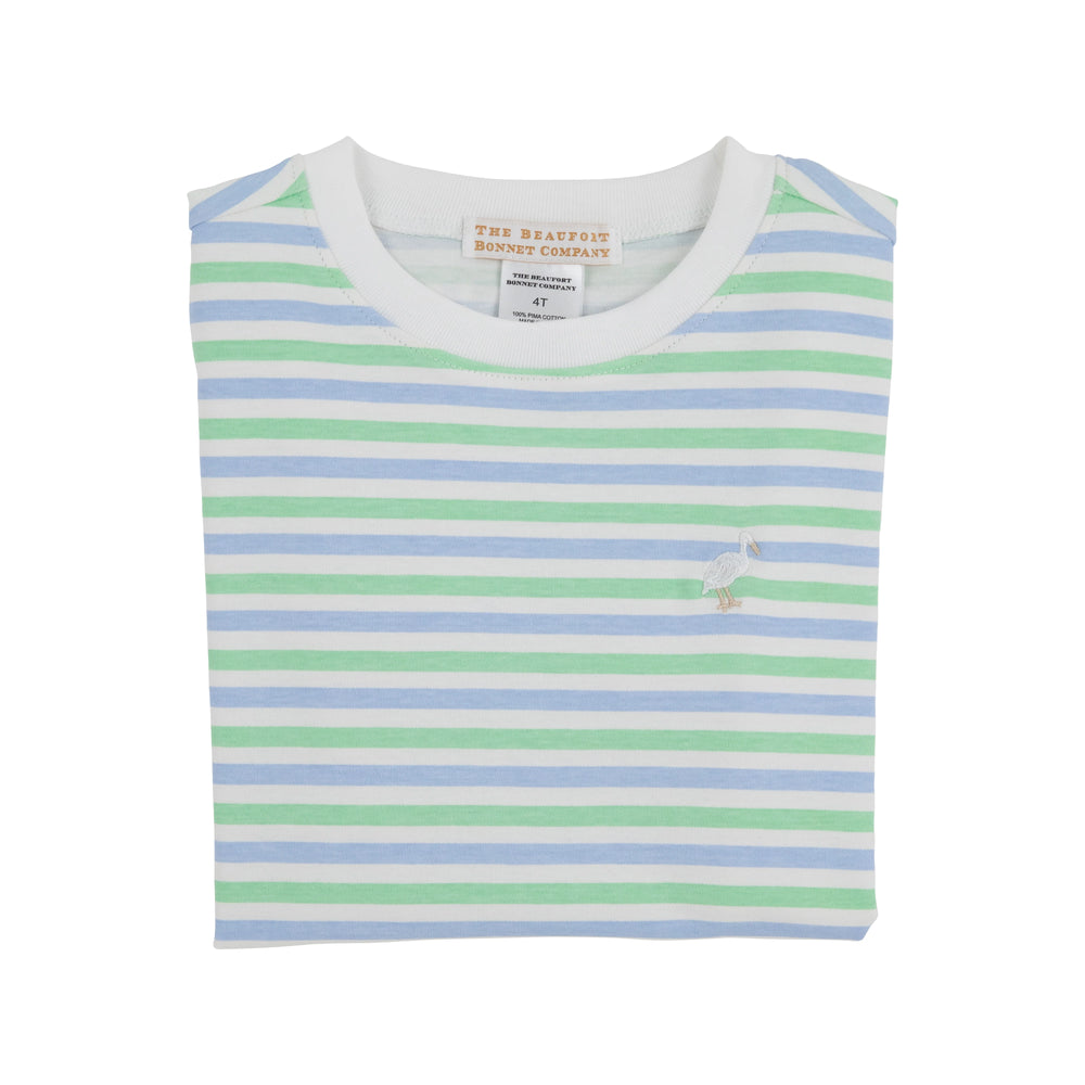 The Beaufort Bonnet Company - Kennedy Cruise Stripe Carter Crewneck