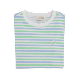 The Beaufort Bonnet Company - Kennedy Cruise Stripe Carter Crewneck