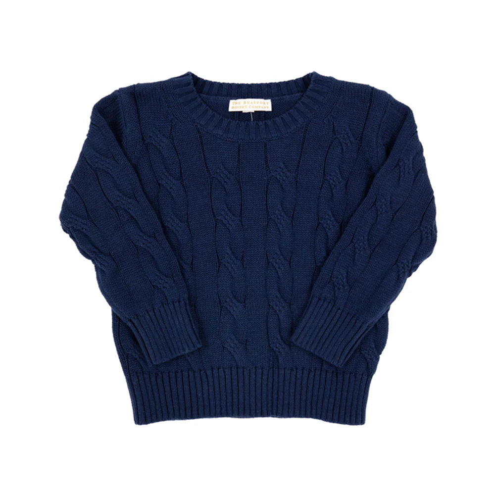 The Beaufort Bonnet Company - Nantucket Navy Crawford Crewneck (Unisex)