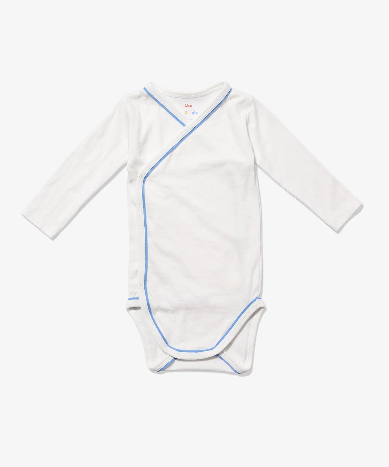 Blue Piping Crossbody One-piece