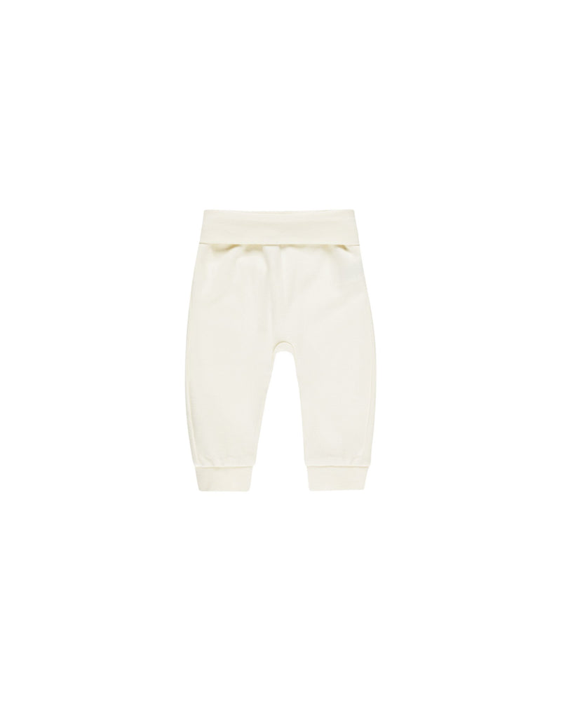 Quincy Mae - Ivory Baby Pant