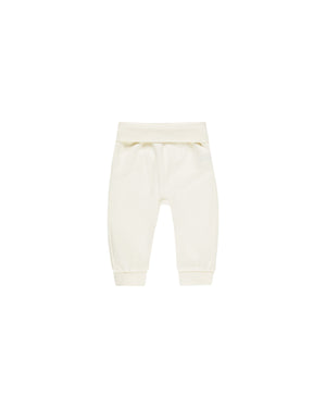 Quincy Mae - Ivory Baby Pant