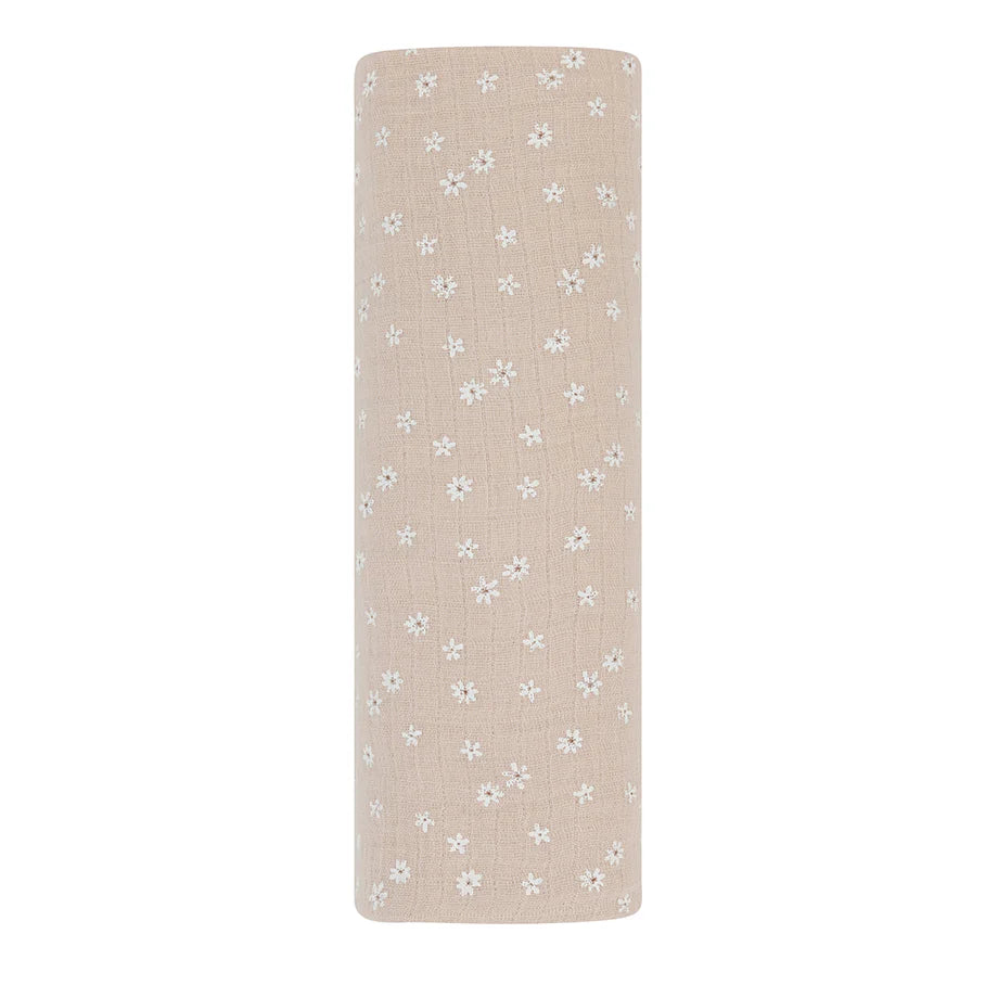 Ely's & Co - Ditsy Floral Muslin Swaddle