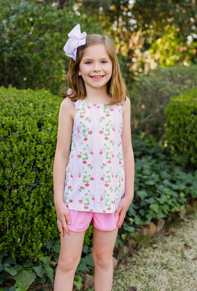 James & Lottie - Berry Sweet Sloane Short Set