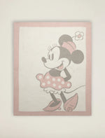 Barefoot Dreams - CozyChic Vintage Disney Minnie Mouse Baby Blanket