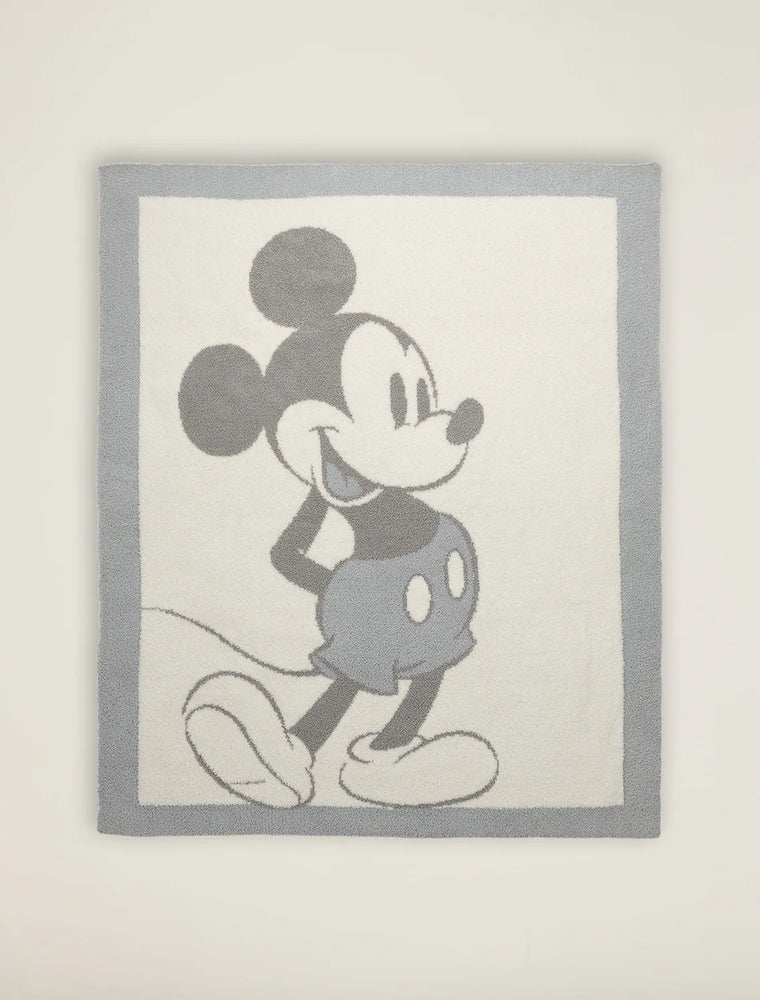 Barefoot Dreams - CozyChic Vintage Disney Mickey Mouse Baby Blanket