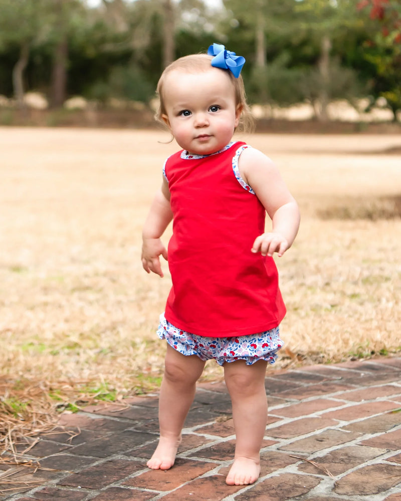 
            
                Load image into Gallery viewer, Jellybean - Sweet Land Of Liberty Floral Bloomer Set
            
        
