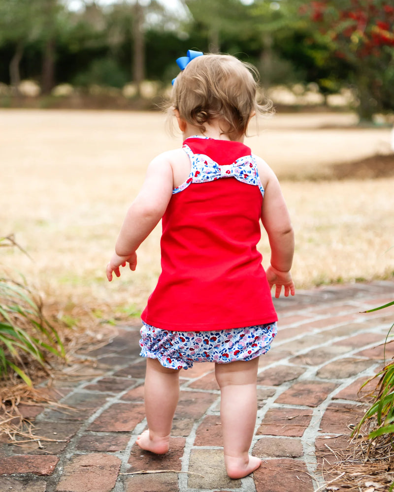 
            
                Load image into Gallery viewer, Jellybean - Sweet Land Of Liberty Floral Bloomer Set
            
        