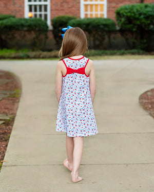 Jellybean - Sweet Land Of Liberty Floral Pocket
