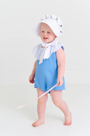 The Beaufort Bonnet Company - Begley Bubble - Barbados Blue/Worth Avenue White