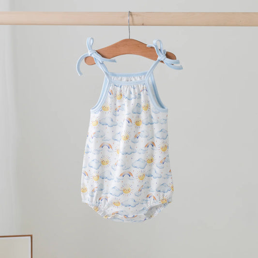 Nola Tawk - You are my Sunshine Organic Cotton Shoulder-Tie Onesie