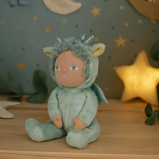 Dinky Dinkum Doll - Dante Dragon - Green