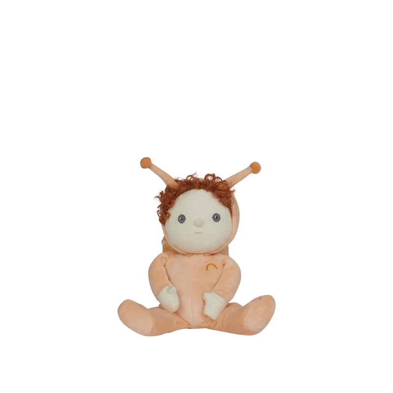 Olli Ella -  Dinky Dinkum Dolls - Scottie Snail - Orange