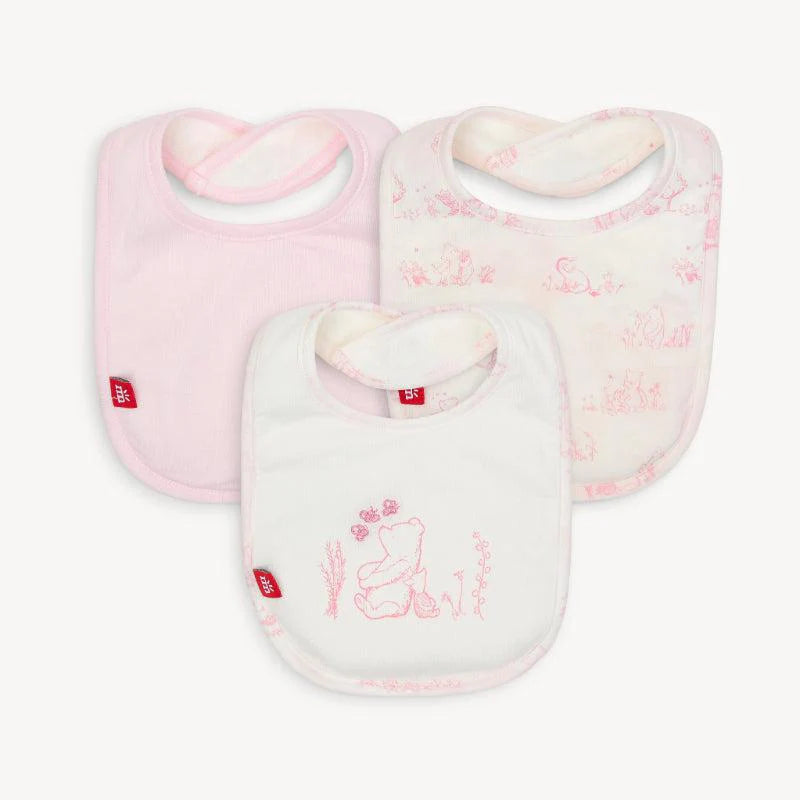 Magnetic Me - Disney | Magnetic Me sweeter than hunny modal magnetic stay dry infant bib 3-pack