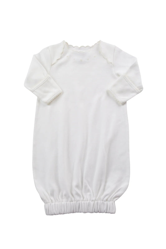 Ecru Dotson Sack Gown