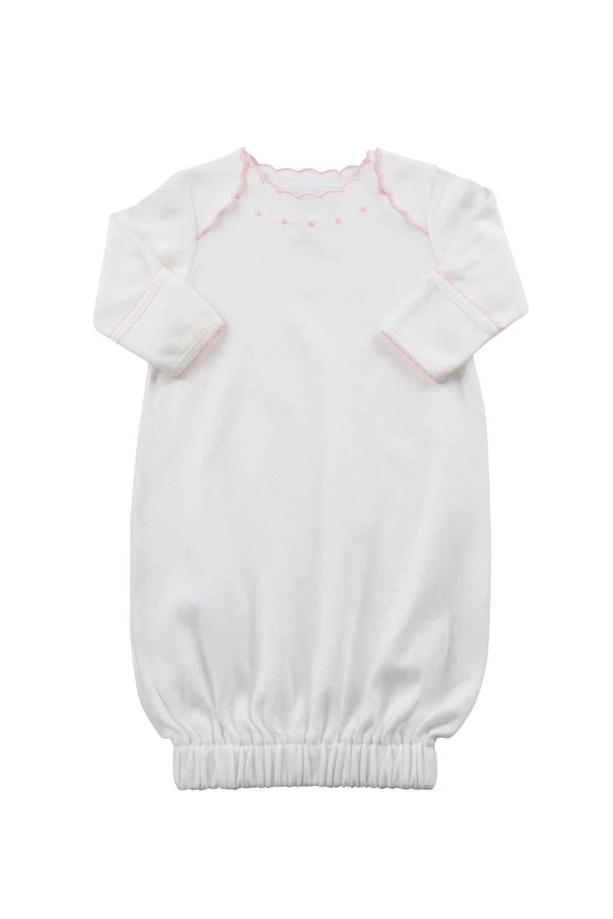 Pink Dotson Sack Gown