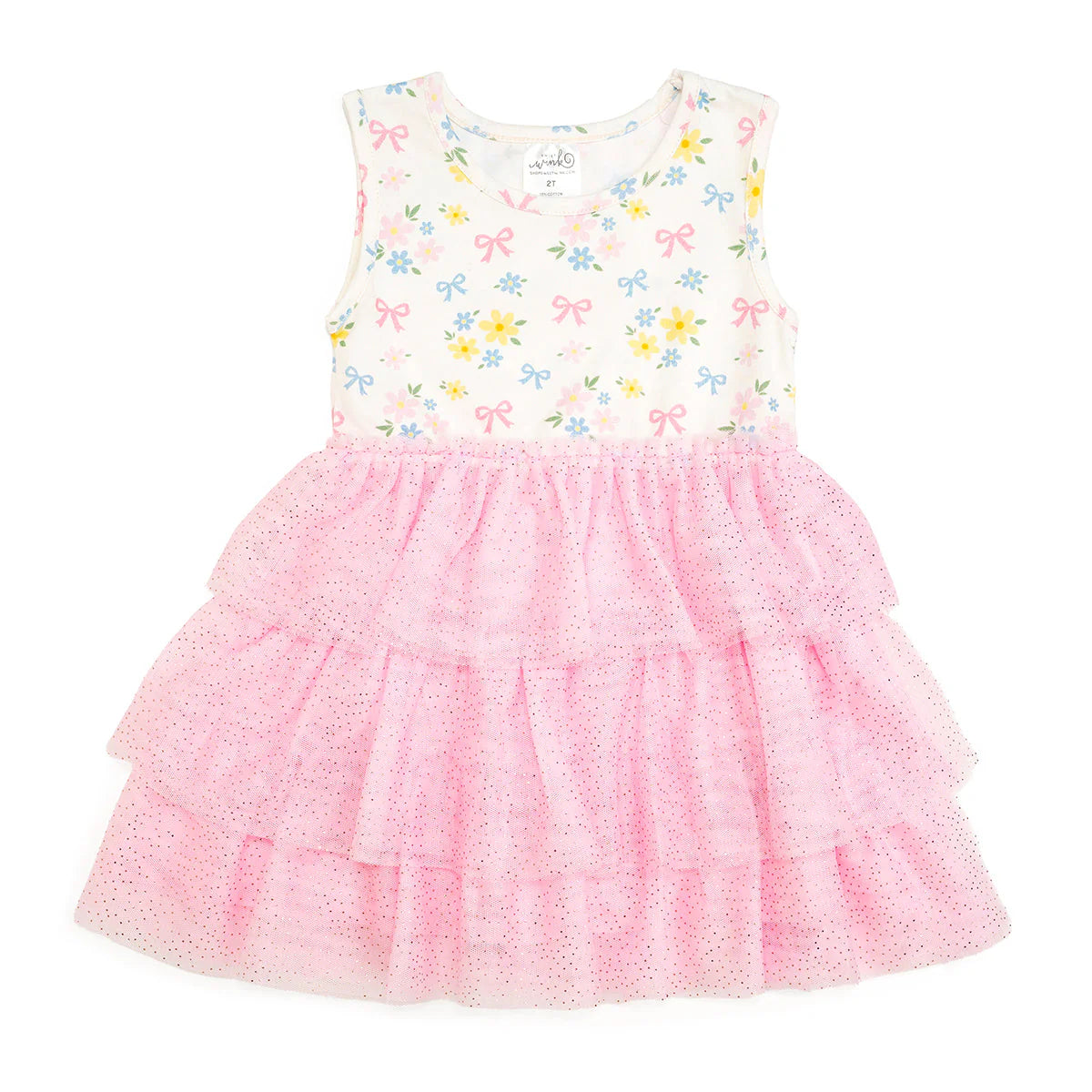 Sweet Floral Tank Tutu Dress