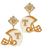 TN Game Day Football Helmet Earring