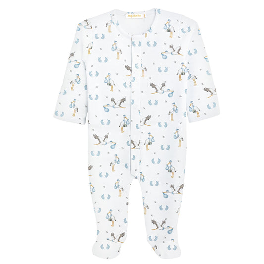 Baby Club Chic - Blue Welcome Home Footie