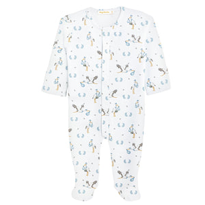 Baby Club Chic - Blue Welcome Home Footie